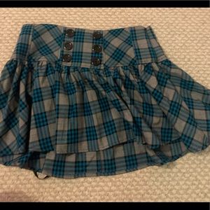 y2k grunge corset skirt